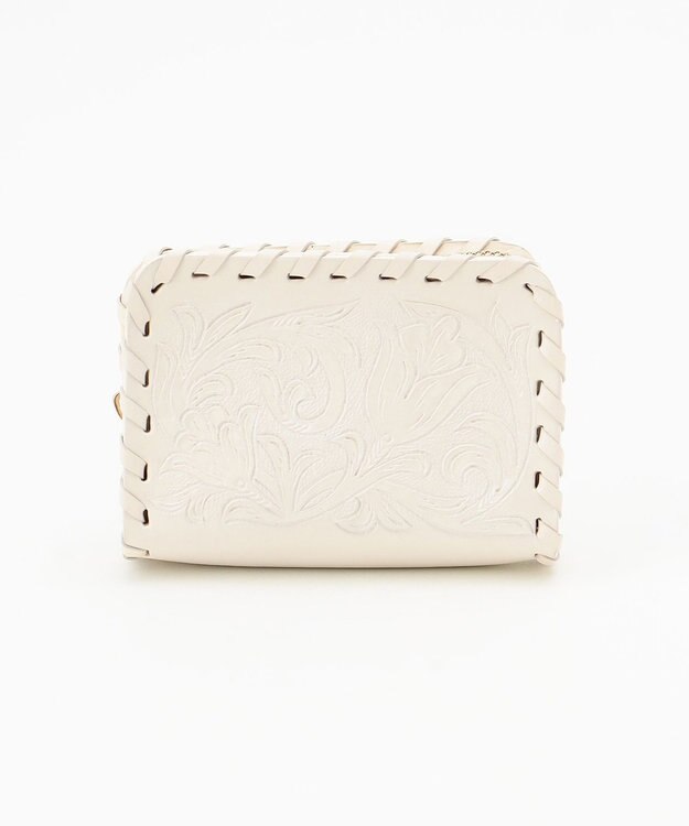 GRACE CONTINENTAL Square　PouchTH エクリュ