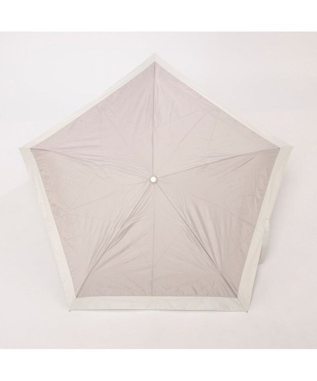 UNBILLION カシュネ cachenez / PU軽量バイカラー自動開閉3段折りたたみ傘 ダークベージュ