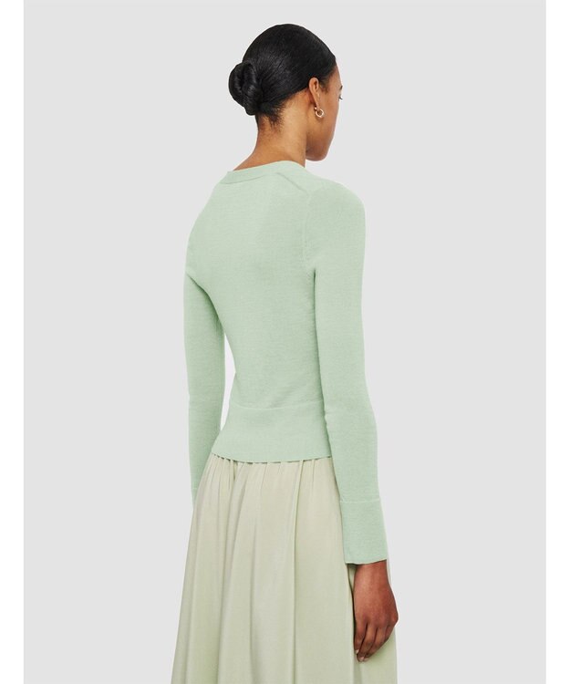 JOSEPH 【洗える】キャッシュエアー　カーディガン Matcha