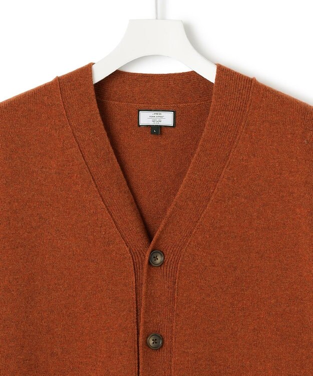 J.PRESS YORK STREET 【UNISEX】NEW ENGLAND ニットカーディガン オレンジ系