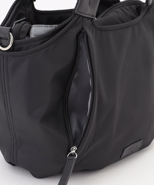 Y'SACCS ふんわりラウンド2WAYトート Sサイズ ブラック