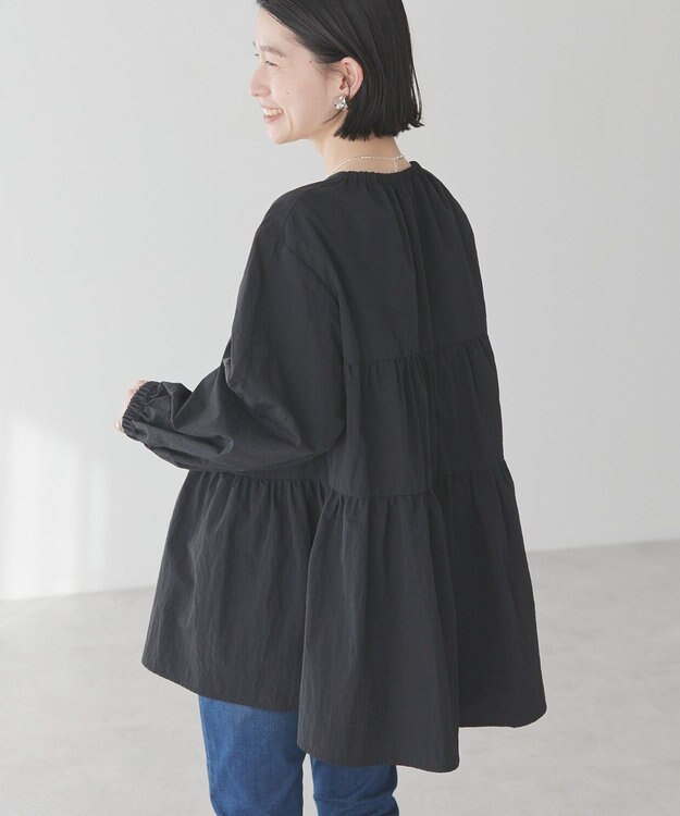 AMERICAN HOLIC ティアードブルゾン Black