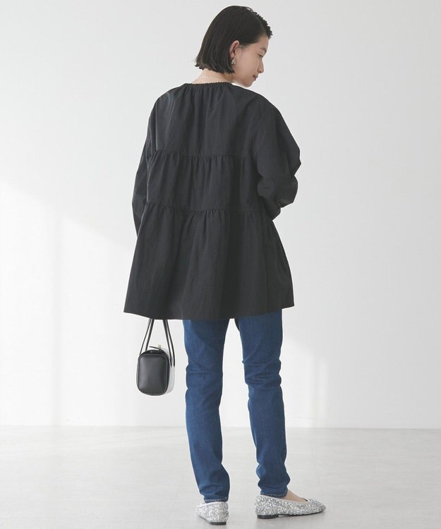 AMERICAN HOLIC ティアードブルゾン Black