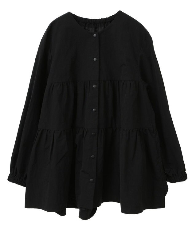 AMERICAN HOLIC ティアードブルゾン Black