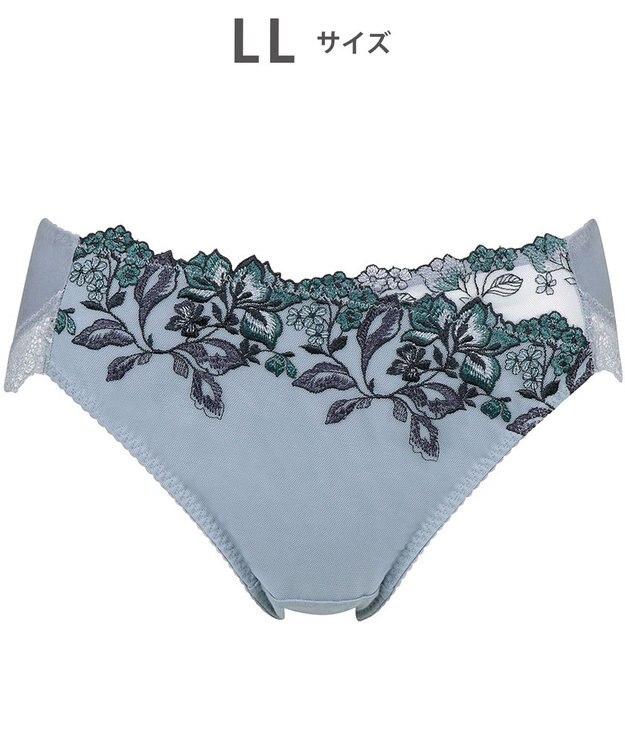 Wing Wing Lesiage 【5000シリーズ】 ペアショーツ はきこみ丈ふつう PF5000 ウイング／ワコール ブルー