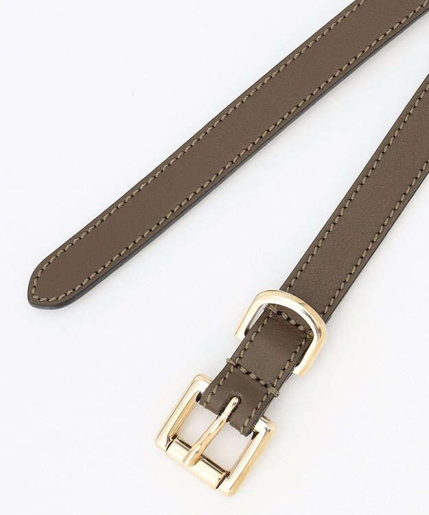 BEIGE， ATELIER AMBOISE /  レザーベルト Khaki