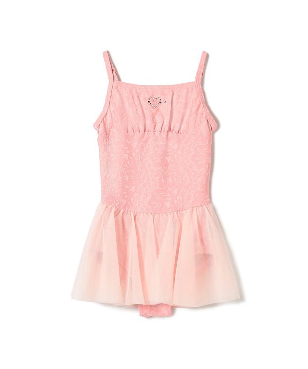 Chacott スカート付レオタード ピンク