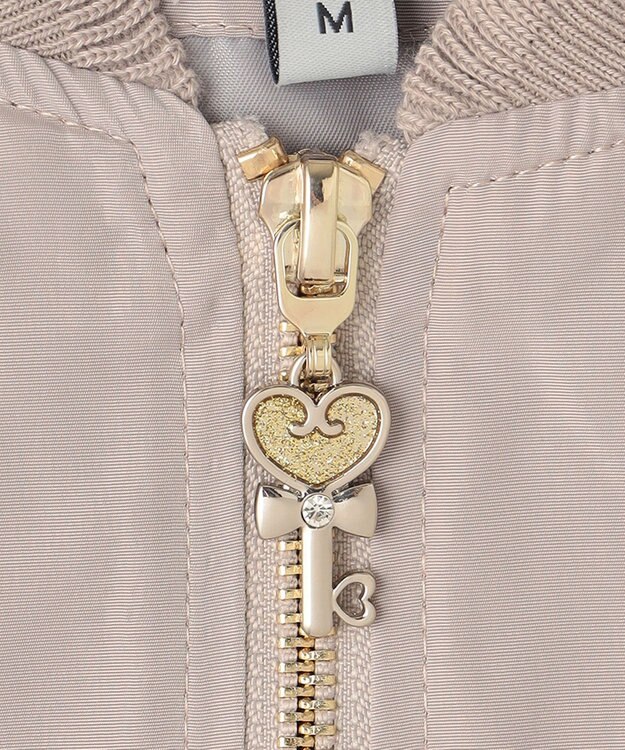 ANY KIDS ガーリー MA-1 ベージュ