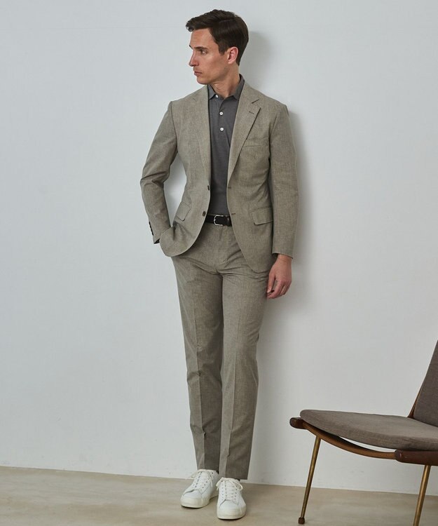 GOTAIRIKU 圧倒的清涼感【夏に必要なカイテキ7機能】クールドッツ セットアップパンツ_クラシックプリント(26年モデル) ベージュ_クラシックプリント