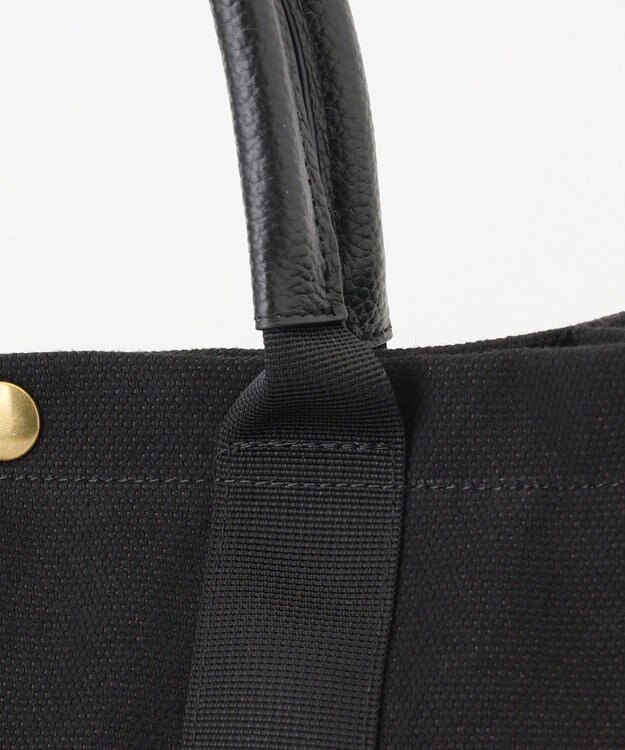 LA BAGAGERIE クラシックヨコナガトート ブラック×ブラック