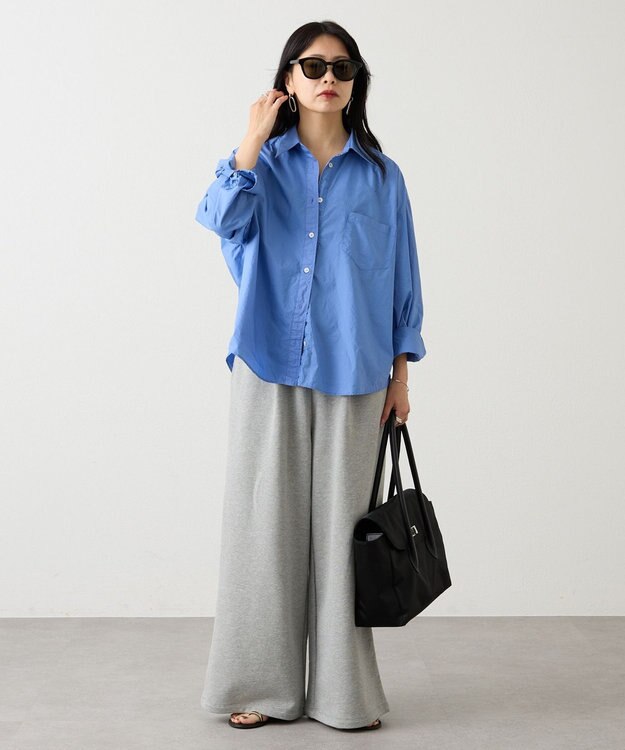 russet 《@__serako.r__企画》クラウズナイロンフラップトートバッグ(CE-1690) Black