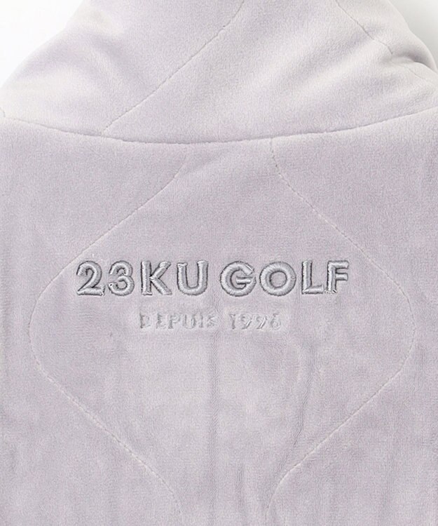 23区GOLF 【UNISEX】リバーシブル トラックジャケット ライトグレー系