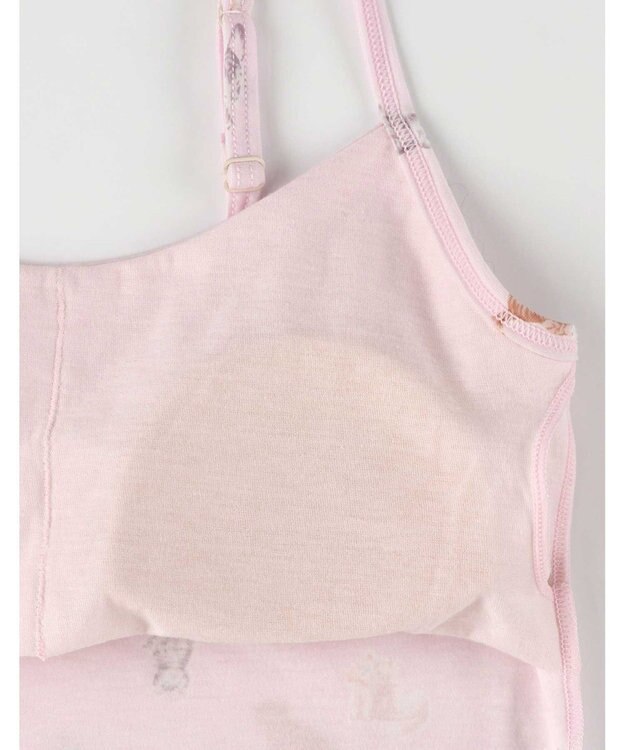 une nana cool 猫プリント カップ付きキャミソール RP