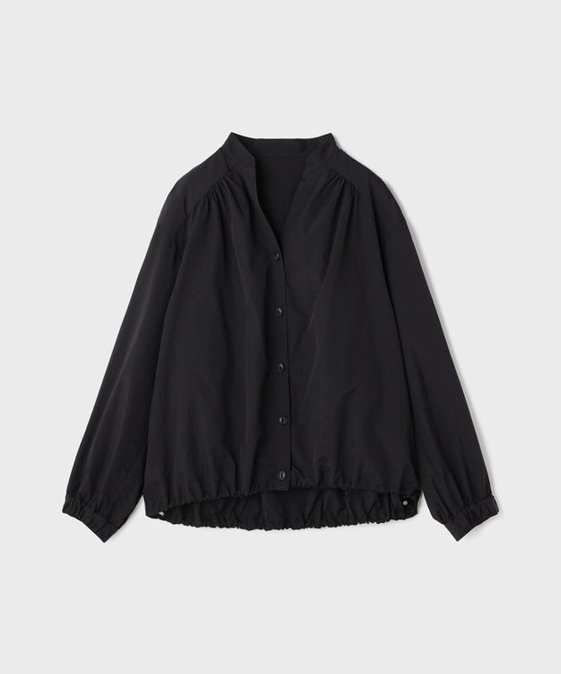 GRACE CONTINENTAL ボウタイシャツブルゾン ブラック