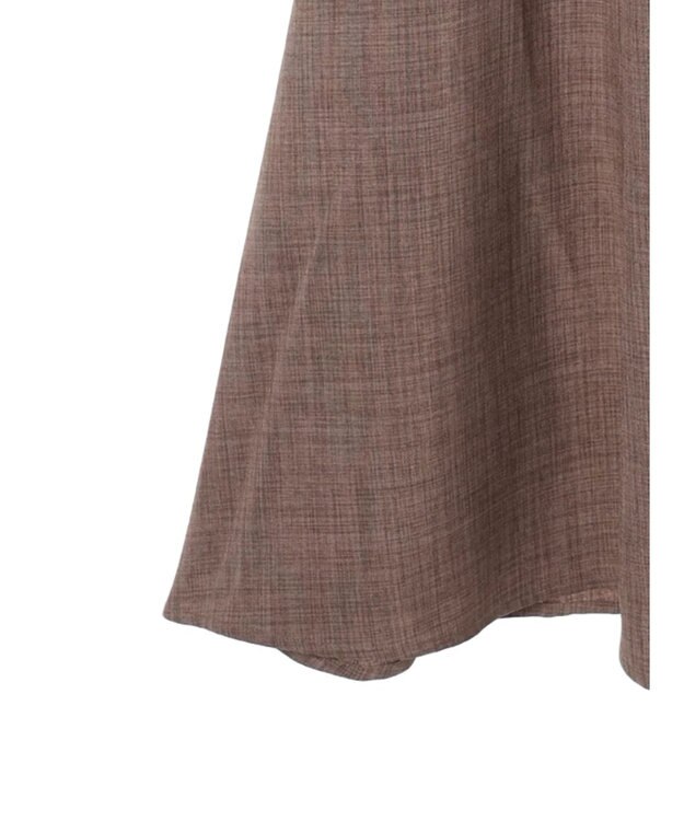 earth music&ecology ベルト付きパネルラインワンピース Brown