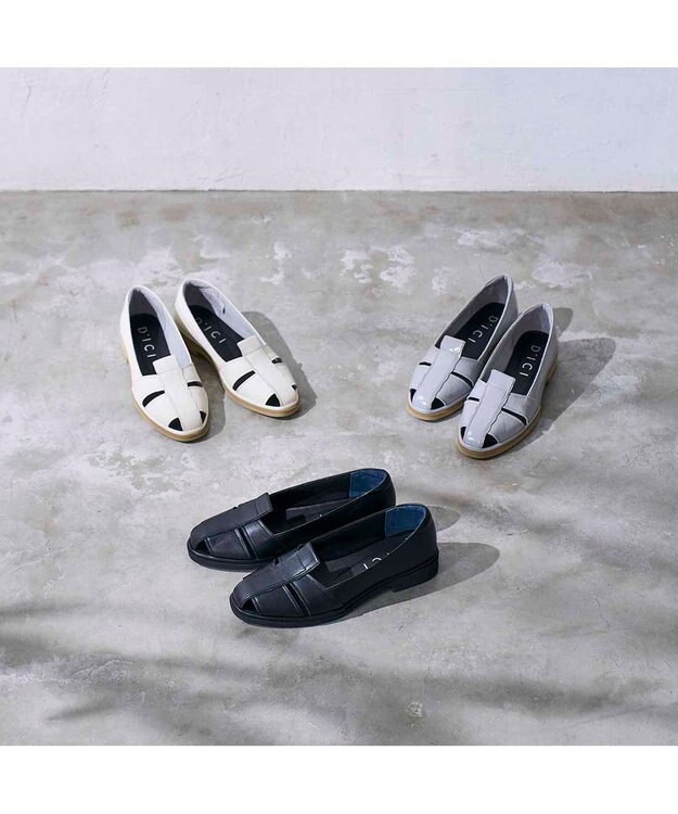 MODE ET JACOMO <D'ICI>カットアウトオープンパンプス ブラック