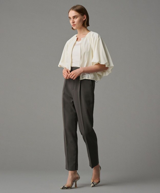 uncrave 【撥水・接触冷感・UVカット・洗濯機洗い可】マルチファンクションナイロン ２WAYブルゾン（uncrave STANDARD） ホワイト