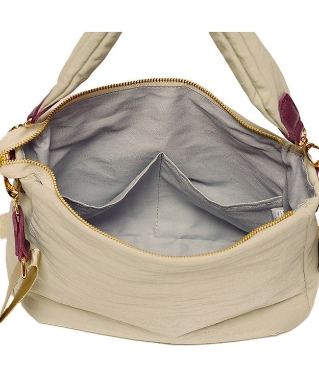 Regalo Felice 【撥水生地 / 持ち手が外せる】ショルダー小 / REGALO LGY(サンドグレー)