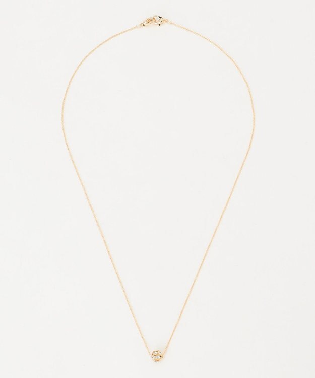 ANY SIS ロンデルパール調2連 ネックレス ライトゴールド