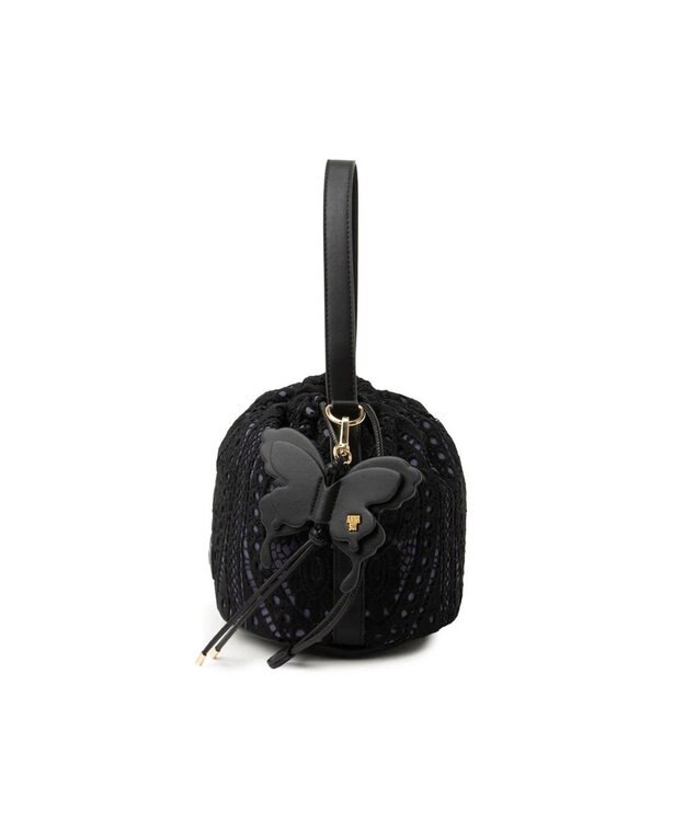 ANNA SUI フィオリー 2wayショルダーバッグ パープル