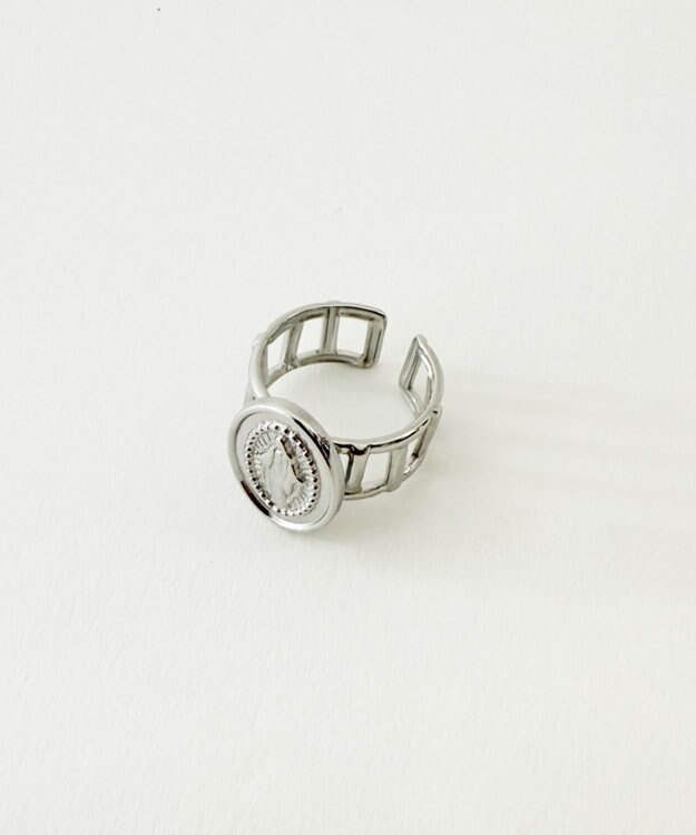 WEGO Lステンレスモチーフリング1 柄1