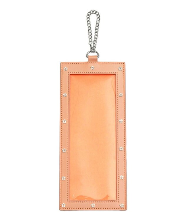 WEGO 【痛バ＆推し活グッズ】キラきゅんスターホロチケホルダー オレンジ