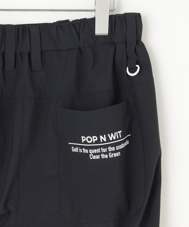 PW CIRCULUS 【UVカット / 接触冷感 / ２WAY】【MEN】デタッチャブル ジョガーパンツ ブラック系