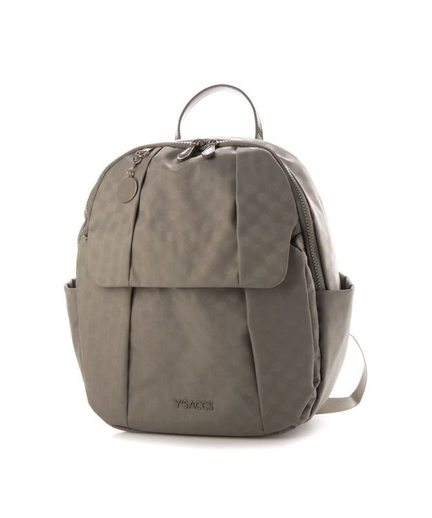 Y'SACCS 【ムック本掲載】Polka Dots リュックサック グレージュ