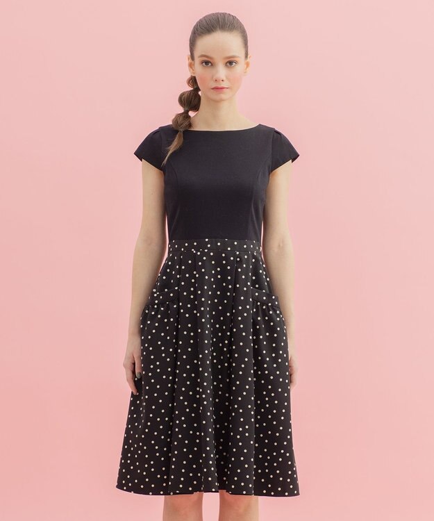 TOCCA 【洗える！】PRINTEMPS ドレス ブラック系5