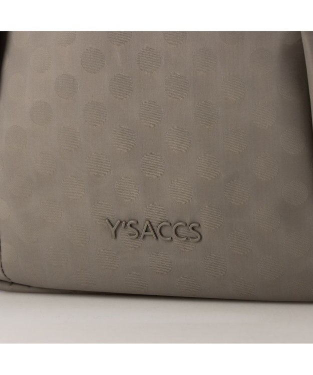 Y'SACCS 【ムック本掲載】Polka Dots リュックサック グレージュ