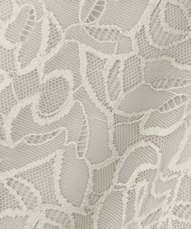 自由区 【カタログ掲載・洗える】レースブラウスコンビ ワンピース サンドベージュ