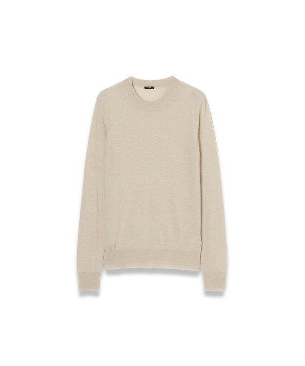 JOSEPH 【洗える】キャッシュエアー　ラウンドネックニット Affogato