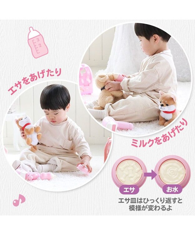 Mother garden マザーガーデン わんちゃん お世話 キャリーセット トリミングセット付き 茶色プードル