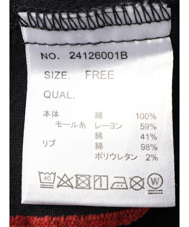 CRAFT STANDARD BOUTIQUE 先染めチェック（大）バンドカラー袖ＲＩＢ　ＯＰ Black