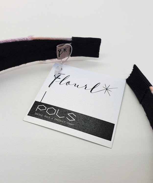 POLS ジャガード織  UROKO カチューシャ ピンク