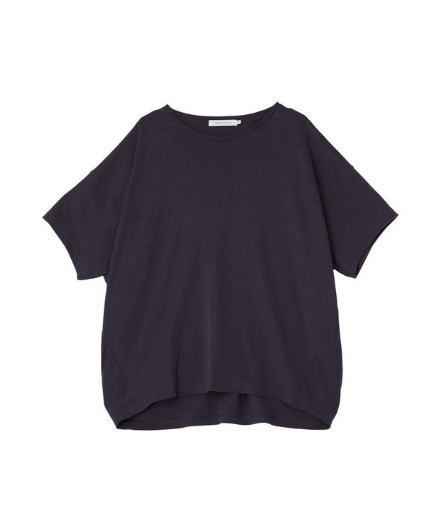 AMERICAN HOLIC 半袖コクーンカットプルオーバー Navy