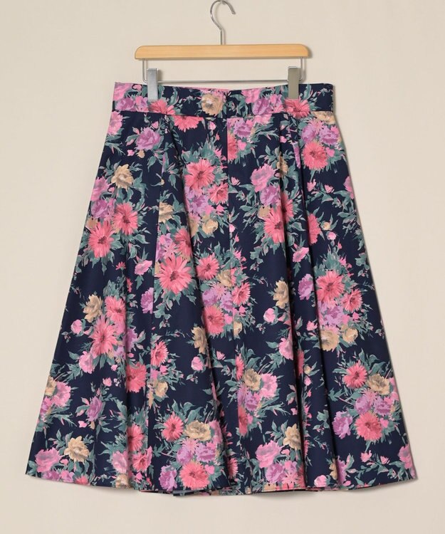 ONWARD Reuse Park 【組曲】スカート春夏 ネイビー