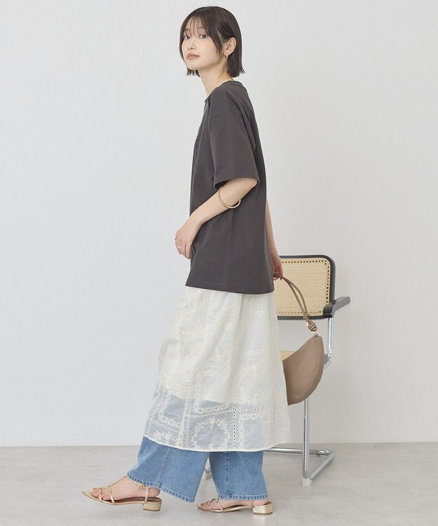 AMERICAN HOLIC COASTLINEA ロゴTシャツ Black