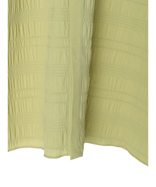 Green Parks ワッシャーデザインブラウス Green