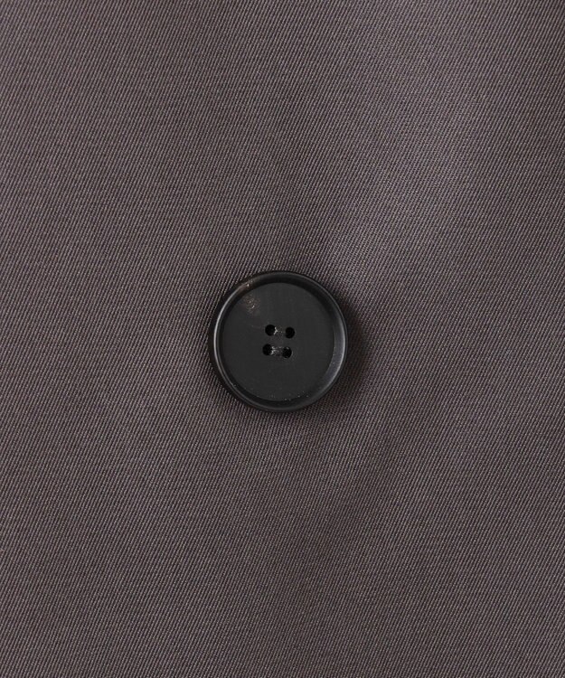 ICB TCシャンブレーツイル 2WAYトレンチコート チャコール系