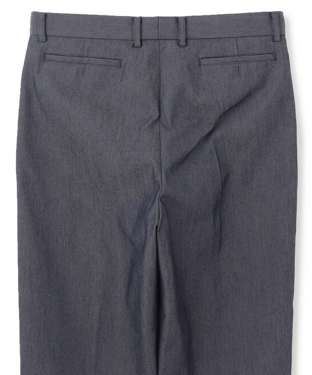 UNFILO MENS 【新色追加】FINE MOVE デニム タックパンツ [24年商品] ネイビー