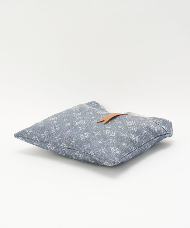 russet デニムジャガード2WAYビッグトートバッグ(CE-1687) Indigo