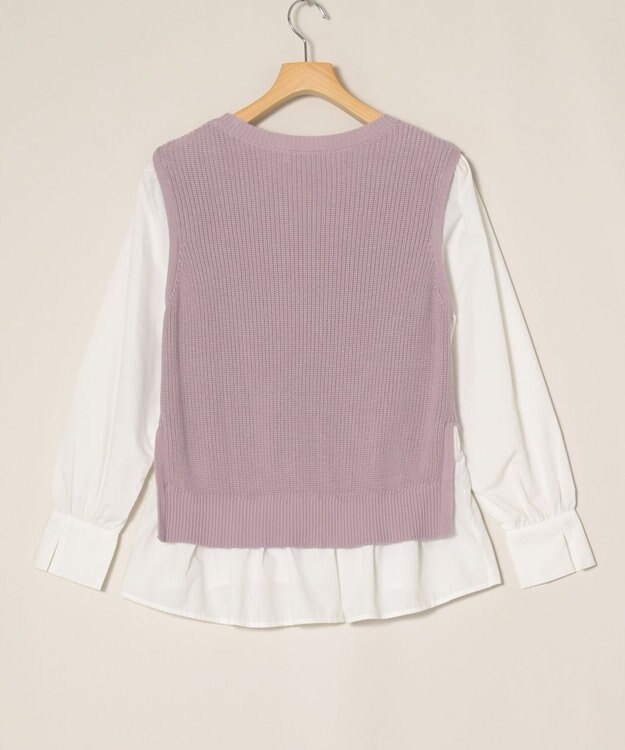 ONWARD Reuse Park 【any SiS】ニット秋冬 パープル