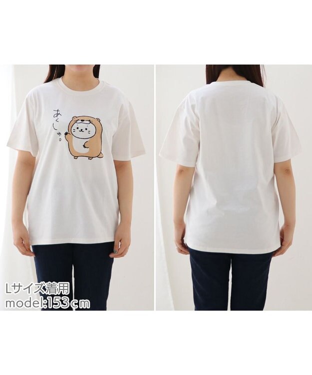 Mother garden しろたん Tシャツ 半袖  《コツメあくしゅ》 ユニセックス コツメあくしゅ