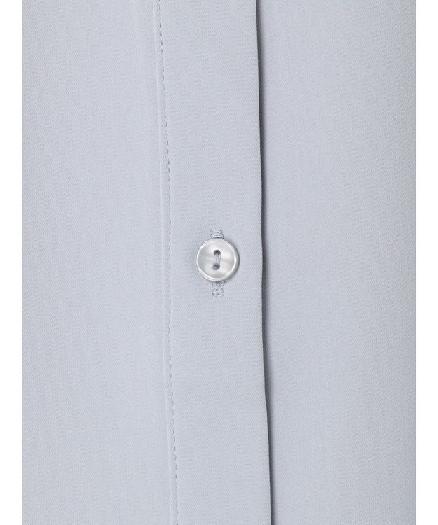 earth music&ecology ラッフルブラウス Light Gray