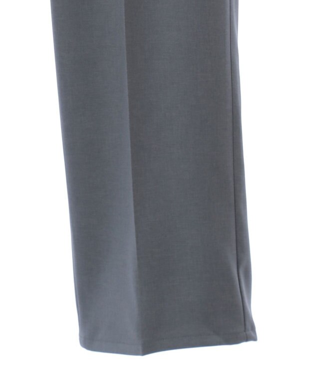 Green Parks きれいシルエットパンツ（ワイドストレート） Gray