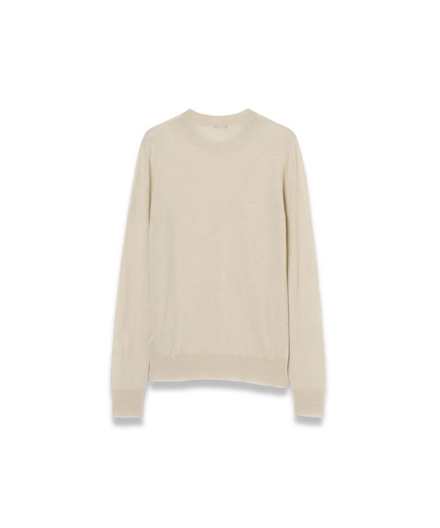JOSEPH 【洗える】キャッシュエアー　ラウンドネックニット Affogato