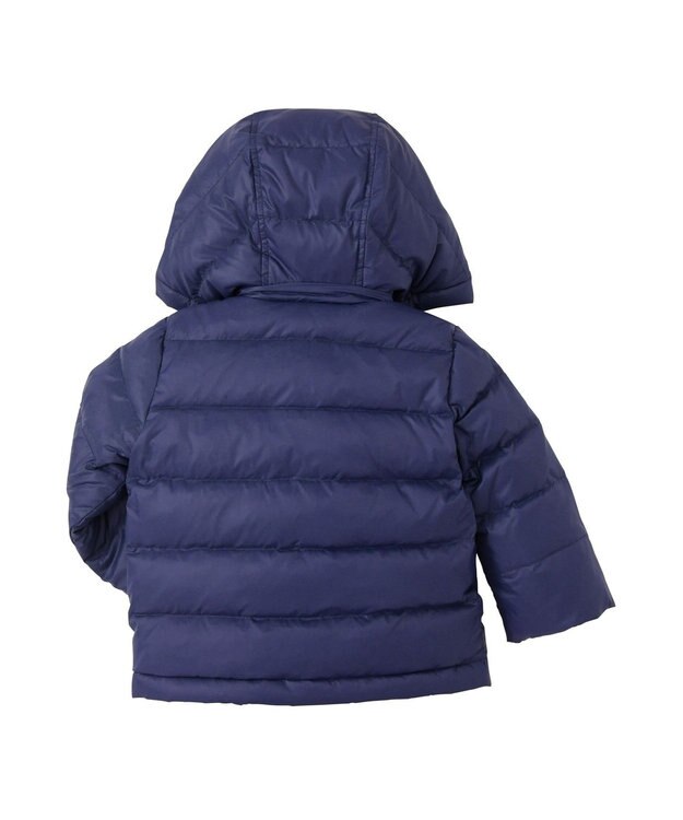 MIKI HOUSE HOT BISCUITS 【80-130cm】 ダウンジャケット 紺
