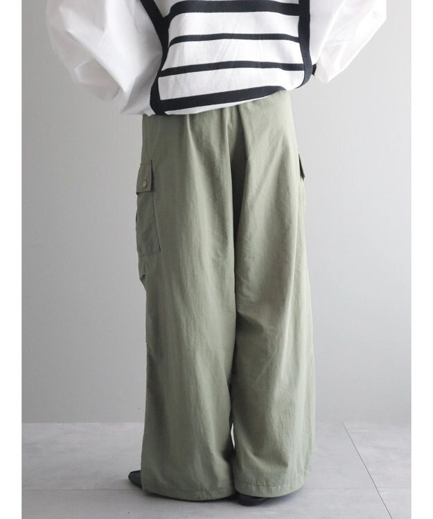 CRAFT STANDARD BOUTIQUE パラシュートパンツ Khaki