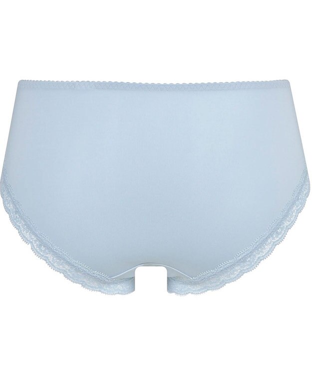 WACOAL ショーツ 【ハグするブラ】 BRB498とペア はきこみ丈あさめ ナイロンベア天竺素材(バック) レディース PRA198 /ワコール ブルー